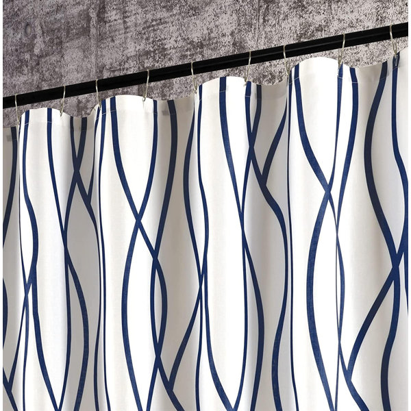 Orren Ellis Navy 72 Inches Width By 84 Inches Length, Printed Dancing